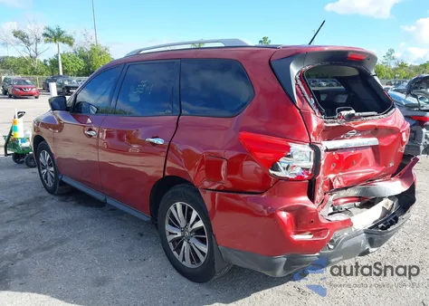 2018 Nissan Pathfinder Sl из США, поврежденный, VIN 5N1DR2MN5JC636580